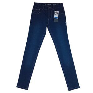 GUESS Girls' Low Rise Skinny Jeans Denim Pants Stretch Dark Blue, Size 10